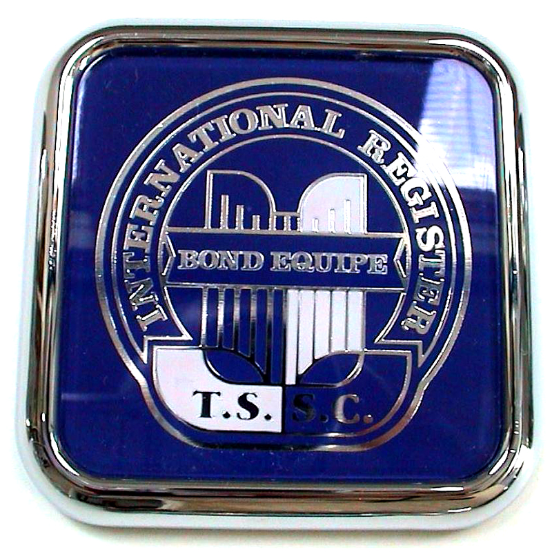 International Register Bond Equipe car badge